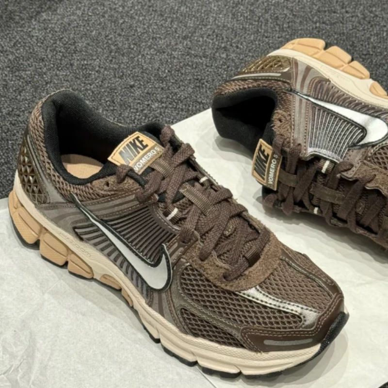 Women Shoes Running Nike - Nike Zoom Vomero 5 Barok Kahverengi