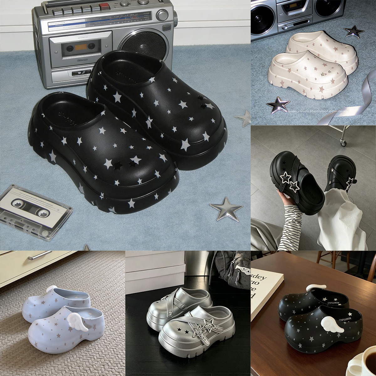 Women'S Shoes Clogs - Yazlık Yeni Platform Terlikler, Kadınlar İçin