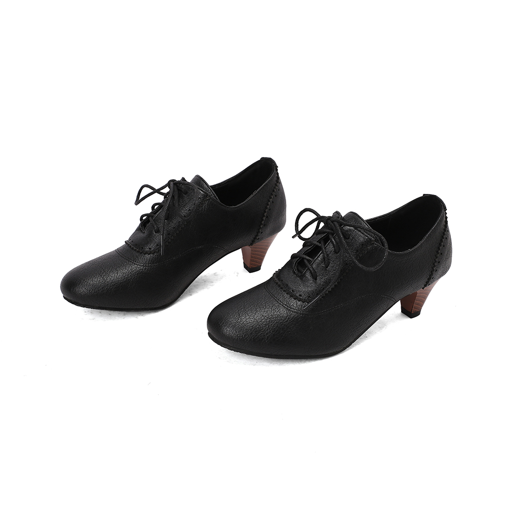 Yeni Nefes Alabilen Kahverengi - Oxford Lace Up Women incelemesi ve fiyatı