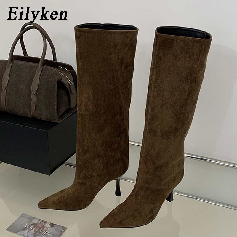 Eilyken Kışlık Retro Tasarımlı - Knee High Boots Women incelemesi ve fiyatı